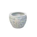 Ceramic Flower Pot, Dimensions 45 cm, Round Shape