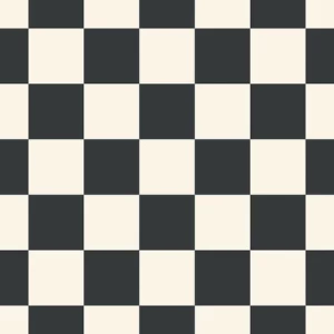 PVC Iconic Design Vinyl Flooring Thickness 2.40 mm Black×white, Model 5827035 | 