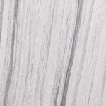 قطع رخام طبيعي، أبعاد 122×244 سم، سمك 1-2 مم، لون رمادى مع ابيض، موديل CHW1580244