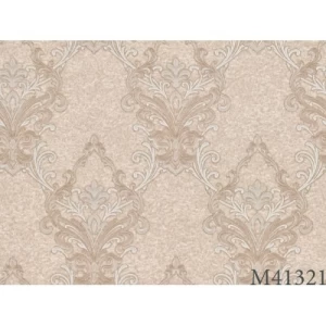 Classic Wall Covering Beige, 10m Length x 1.06m Width, Model 41321 | Balbaid Decor Company