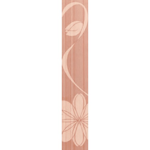 Walls Ceramic Tiles Size 7x43 cm, Listel Daisy Pink Color | Future Ceramic Company