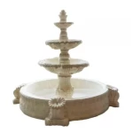 Ceramic fountain, beige color, size 225 x 225 cm, product number 13100