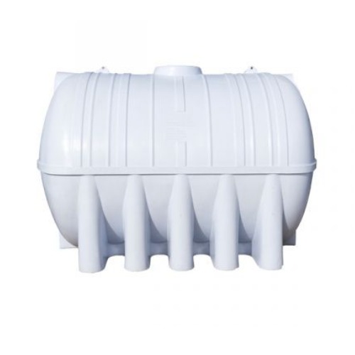 Water Tank Horizontal Polyethylene 4000 Liter Capacity, Height 153 cm | National Co. for Plastic (Plasticna)