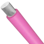 سلك أمريكي TCU/PVC نحاس شعر، 1000 فولت  مقاس 18 AWG، لون زهري، 2500 قدم | كابلات الشرقية