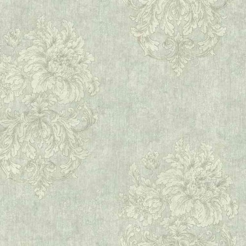 American Floral Wallpaper 10 m x 0.53 m Pale Green, Model EP6125 | Balbaid Decor Company