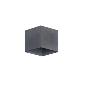Gray Dual-Directional Outdoor Wall Light Rhombus Shape 115×100×43 mm | 49279