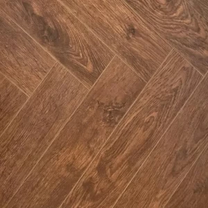 HDF Wooden Parquet Boards 8 mm Thickness Brown Color, Model 4-90758 | 
