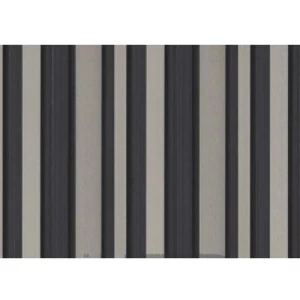 Decorative Wood Substitute Panels 2.80x20 cm Gray and Black | 1671