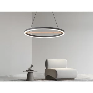 Hanging Light 1500 mm × 350 mm, Sand Black + Rose Gold, 27W LED | 