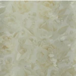 Floral wallpaper, vinyl wrap, length 15.6 m, width 106 cm, yellow with white and grey