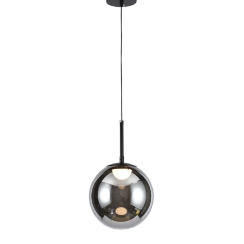Modern LED Hanging Light 120 cm Length, 20 cm Width, Black Color | 