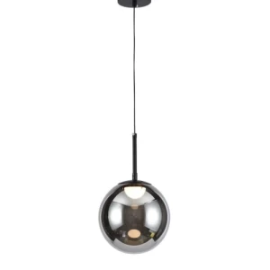 Modern LED Hanging Light 120 cm Length, 20 cm Width, Black Color | 