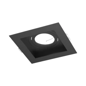 Square Spotlight Frame 9×9 cm Adjustable, Black | 