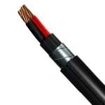 Bahra 6mm 2 Core 0.6/1kV Cable, CU/PVC/STA/PVC, Stranded Copper, 1000 meter