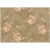 Italian Wallpaper Brown Color Floral Design, Size 10mx0.73m, Model 81133