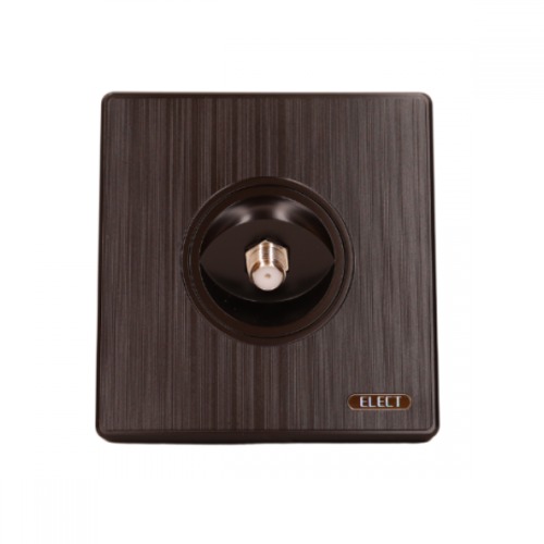 Satellite Socket 7 × 7 cm Matte Black Color | Matkel Store
