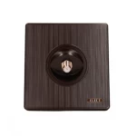 فيش دش، مقاس 7 × 7 سم، لون أسود مطفي 