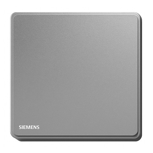 غطاء تسكيرة كهرباء مفرد 86×86 مم لون رمادي داكن، Siemens (دلتا أرينا)