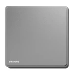Blank Plate 1 Gang, Dark Gray Color, 86x86mm, Siemens (Delta Arina)