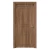 أبواب بريميوم خشبية، لون بني،  سمك 6 ملم، مقاس 235 × 115 سم، موديل EX05