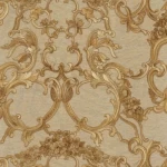 ورق جداري كلاسيكي طول 10 م، عرض 0.70 م، لون بيج، موديل rc16067