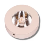 Small LED Spotlight, 3W Power, 6 cm Depth, 1.5 cm Height , White Color
