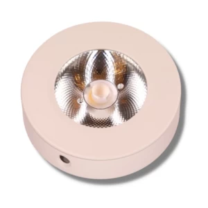 Small LED Spotlight 3W Power 6 cm Depth 1.5 cm Height White Color | Matkel Store