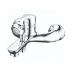 Chinese shower Mixer With Handset, Chrome Color