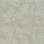 ورق جدران هندسي لون رمادي مع فضي، طول 10 م، عرض 0.53 م، موديل ميزون