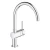 Grohe Single-Lever Classic Basin Mixer with C-Spout, Minta Collection, 1/2 Inch, Chrome