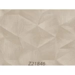 Italian Geometric Wallpaper, Size 10m×1.06m, beige Color, Model Z21846 