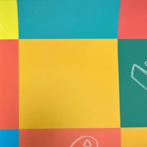 PVC Puzzle Vinyl Flooring 2.6 mm Thickness Drawing Design for Children's Rooms, Model 27012032 | 