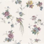 ورق حائط الماني ورود مقاس 10 م× 0.53 م، لون بيج، موديل 440638 