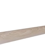 نعلات MDF طبيعية، طول 2.4م، ارتفاع 8سم، لون بيج فاتح، كود المنتج 161