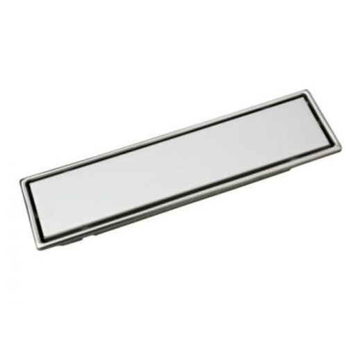 Rectangular Floor Drainage Grate 30x8 cm Stainless Steel Silver | N167.509