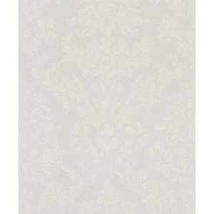 Classic Wallpaper Pale Gray, 10m x 0.53m, Model 474329 | Balbaid Decor Company