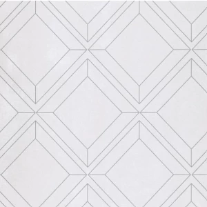 ورق حائط بلجيكي تصميم هندسي 10 م × 0.53 م لون رمادي | شركة ابيات