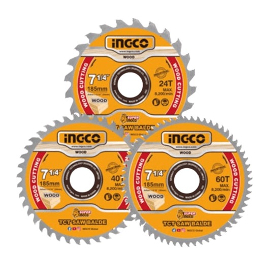 Saw Blades Wood Cutting Set 185 mm, 3 Pieces | Est.Salama Trading Tools&Hardware