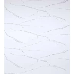 Marble alternative for Decoration Size 300 × 122 cm, Rectangle, white gray veins color