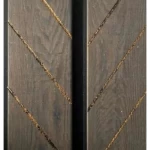 Wood Alternative For Decoration Size 12 × 290 cm, Rectangle, Brown color