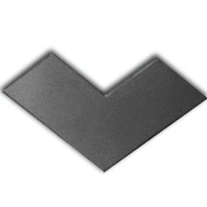 3D Interlock Paver Tile Thickness 8 cm Black Color | Meyar