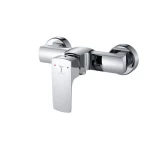 Chrome Shower Mixer, CUBIST Model | Saudi ceramics