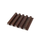 Wood replacement panels size 2900 x 210 mm chocolate brown color SO0042 model
