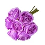 ورود صناعية بلانكا للديكور، لون بنفسجى، مقاس 25 سم