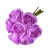 Blanca Artificial Flowers for decor, purple color, size 25 cm