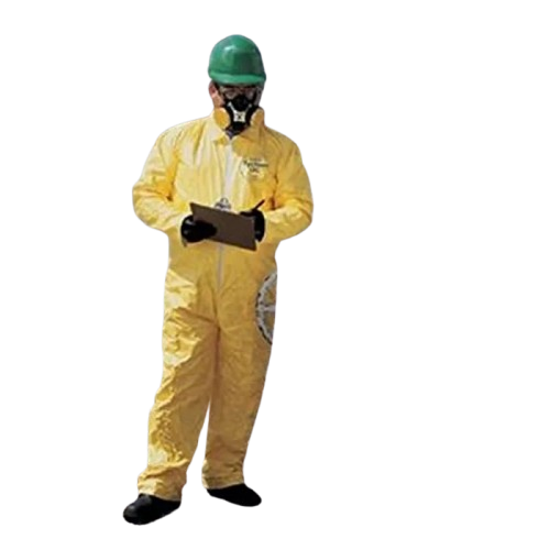 بدلة Dupont™ Tychem QC مقاومة للمواد الكيميائية مقاوم للرزاز مقاس XXL لون أصفر | متجر قمم إطفائى لأدوات سلامة