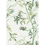 ورق جدران الماني لون اخضر تصميم مشجر، مقاس 10 ×0.53 متر، موديل 10388- 07