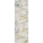 Glossy Marble Alternative, size 122 x 290 cm, color beige with golden veins, model A030