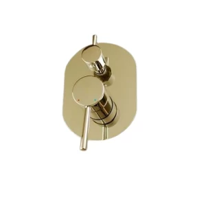 Shower Mixer Three Outlets 15 Bar Pressure 12.4x18x13 cm Shiny Gold | 