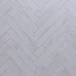 Modern HDF Wood Parquet Flooring, 8mm Thickness, Light Gray Color, Model CHX_6201A&B_08